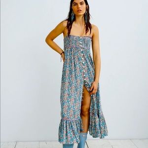 Free People Molly Jo Midi Dress size S